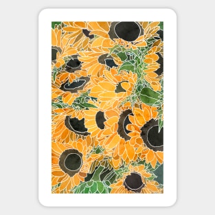 Sunflowers Sticker